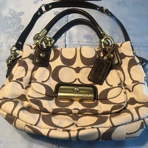 Coach “Kristin” Satchel w/ brass buckle